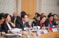Актив Совета МСБ Ассамблеи народов Евразии принял участие в работе Российско-Монгольской межправкомиссии. Москва, 28 февраля 2018